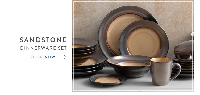 Shop Sandstone Dinnerware Set