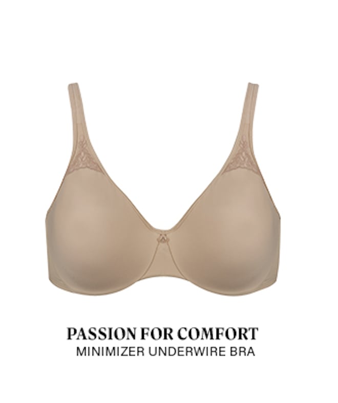 Passion For Comfort Minimizer Underwire Bra