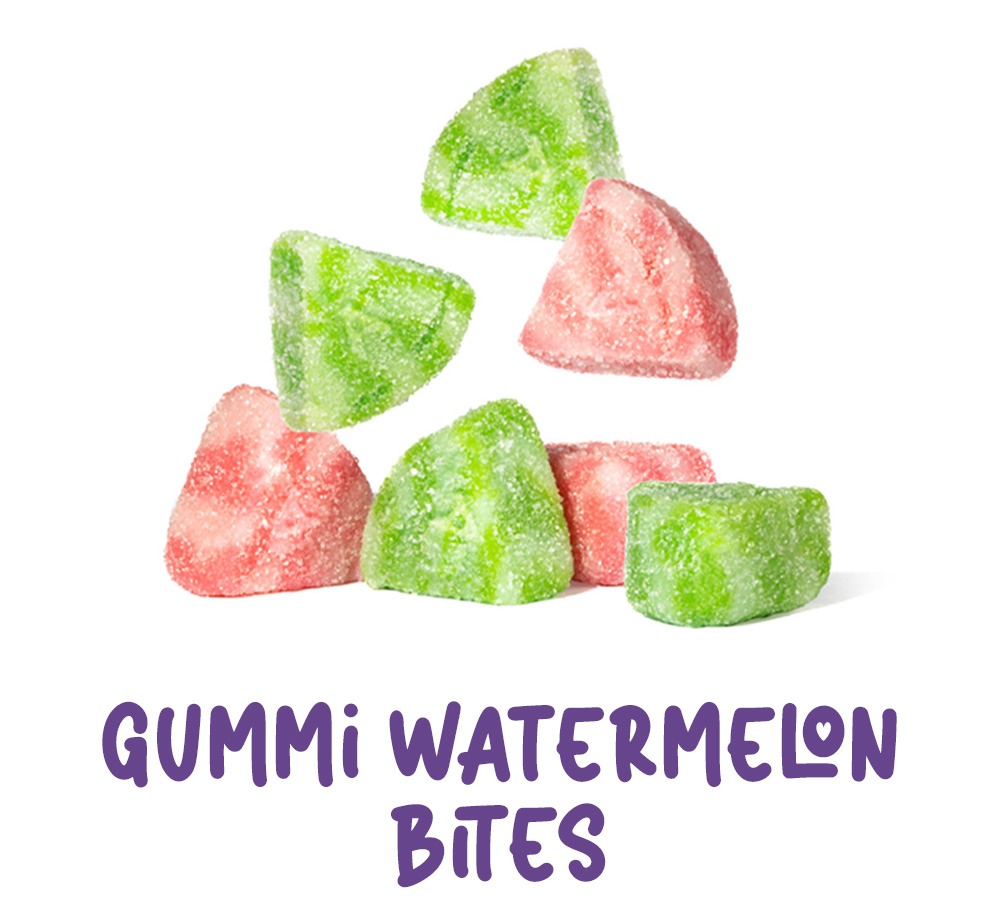 Gummi Watermelon Bites