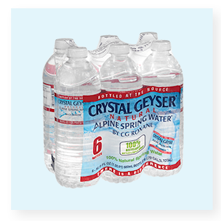 6-ct. Crystal Geyser alpine spring water