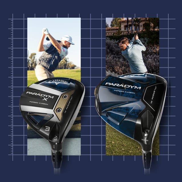 paradym driver and fairway wood