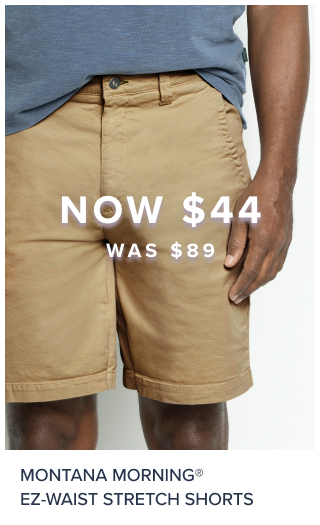 Now $44 Was $89 Montana Morning EZ-Waist Stretch Shorts