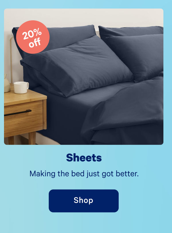 Sheets >> Shop >>