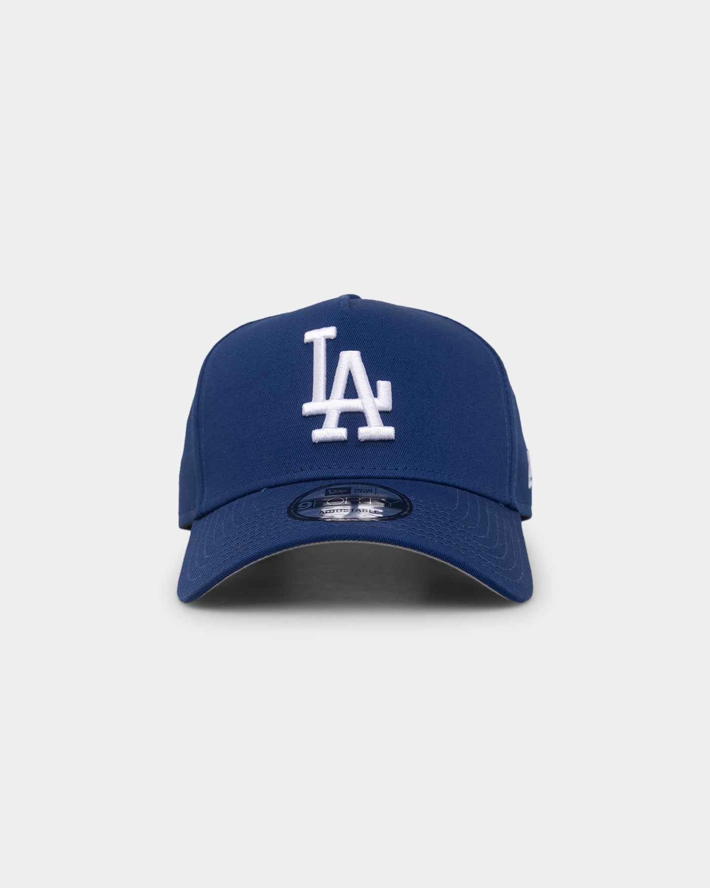 Image of New Era Los Angeles Dodgers 'Grey Undervisor' 9FORTY A-Frame Snapback Royal/Grey