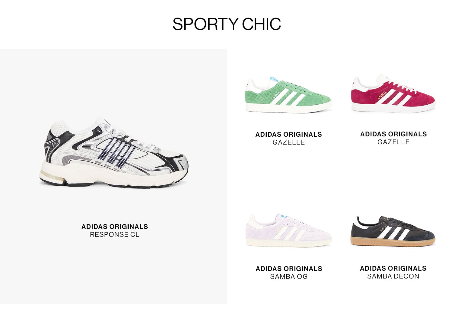 Sporty Chic - Shop Sneakers