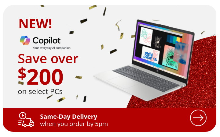 Save over $200 on select PCs