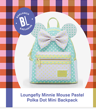 Loungefly Minnie Mouse Pastel Polka Dot Mini Backpack