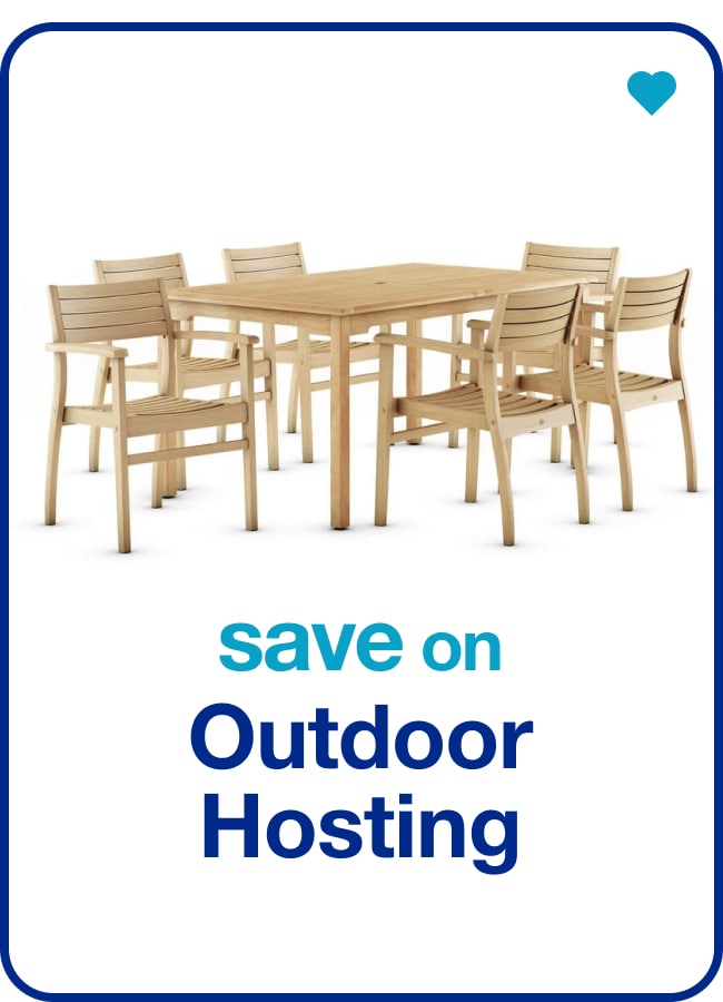 Save on Outdoor Hosting â€” Shop Now!