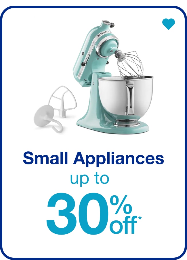 Small Appliances â€” Shop Now!