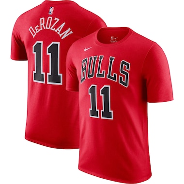  Nike DeMar DeRozan Red  Icon 2022/23 Name & Number T-Shirt