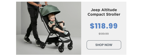 Shop Jeep Altitude Compact Stroller