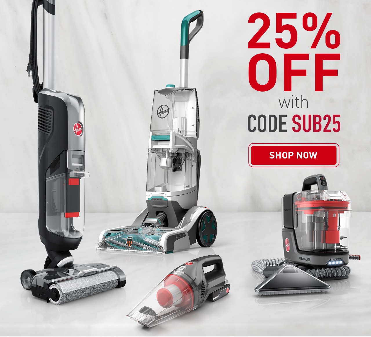 Save 25% with code SUB25