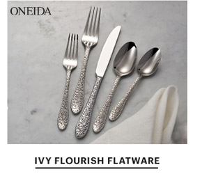 IVY FLOURISH FLATWARE