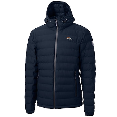  Cutter & Buck Navy  Mission Ridge Repreve Full-Zip Puffer Jacket