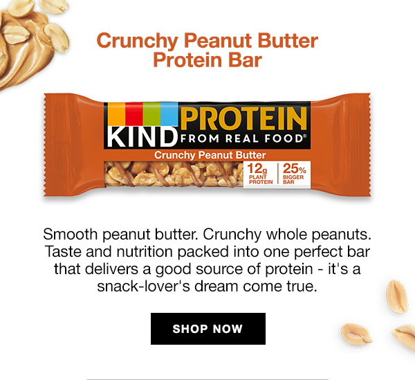 Crunchy Peanut Butter Protein Bar