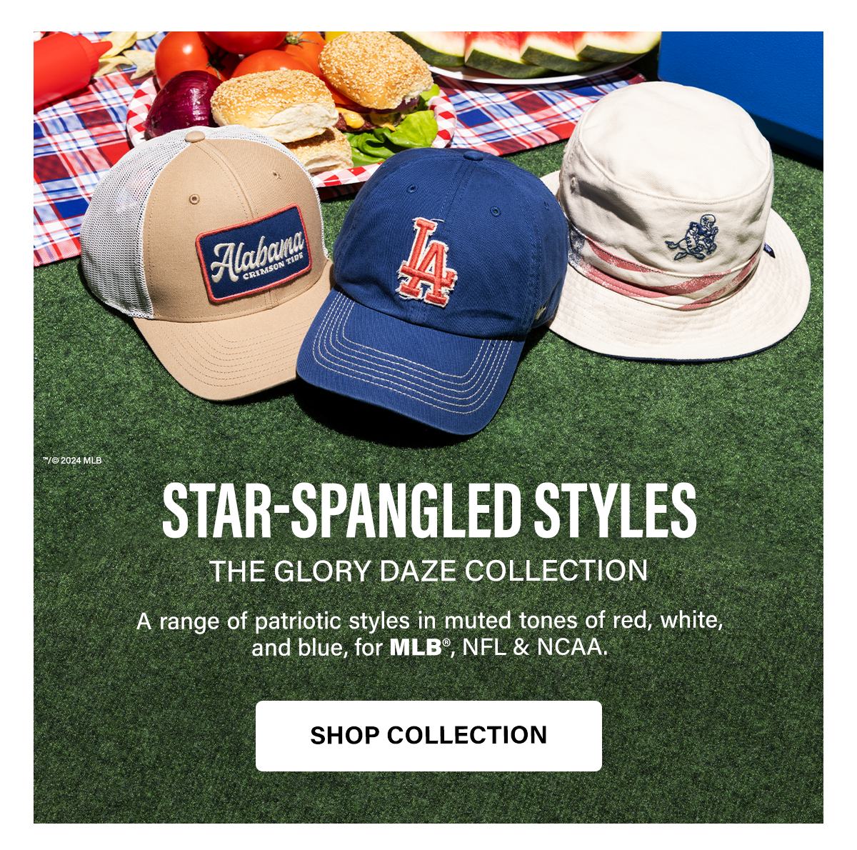 STAR-SPANGLED STYLES THE GLORY DAZE COLLECTION | SHOP COLLECTION