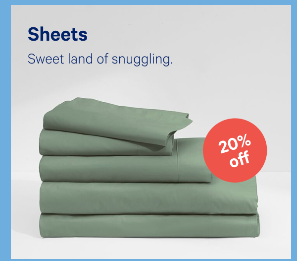 Sheets >> Sweet landing of snuggling. >>