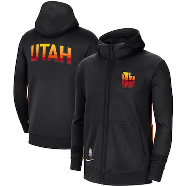  Nike Black  2020/21 City Edition Showtime Performance Full-Zip Hoodie