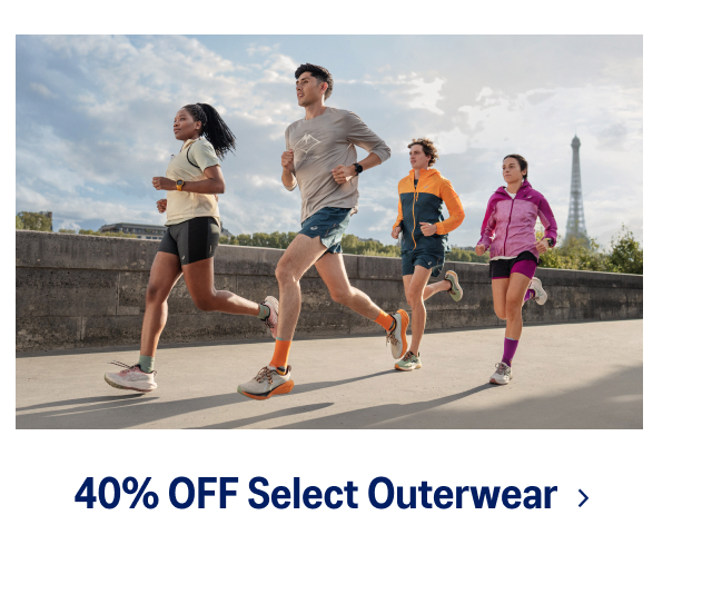 40% off select outerwear