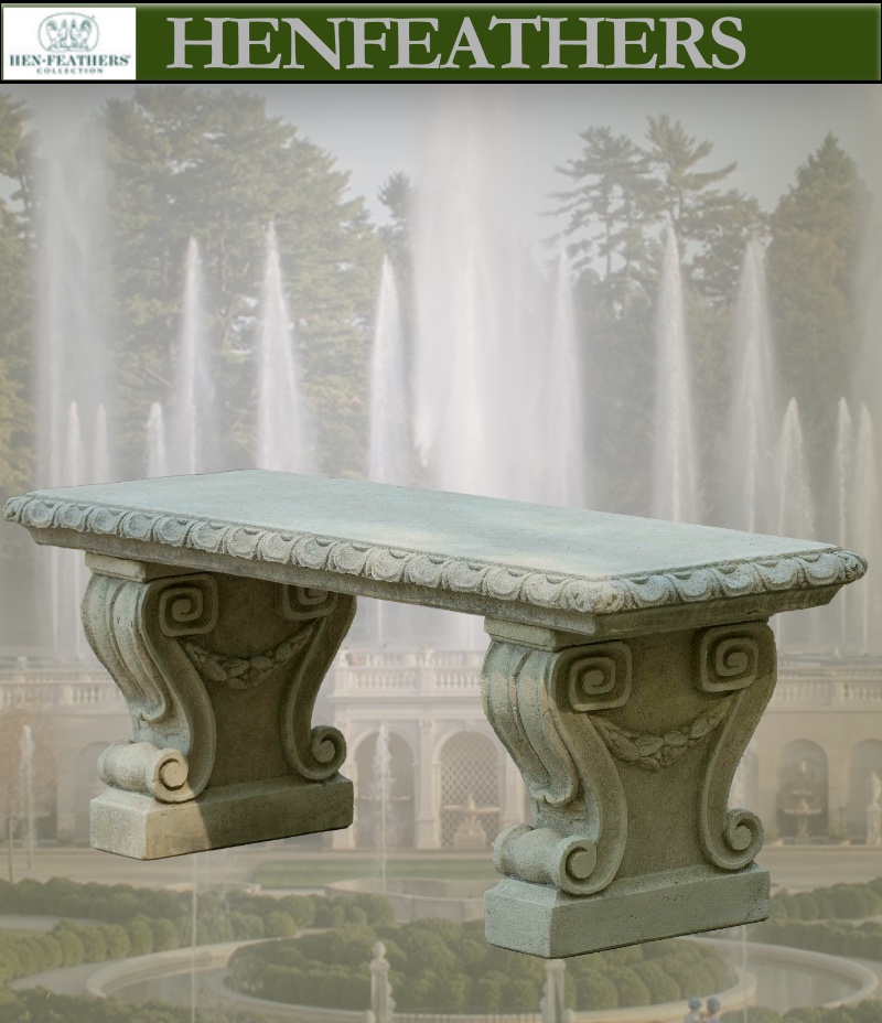 Longwood Garden Bench