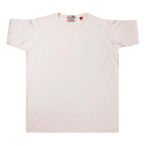 Flamingo Heather Cotton Crew Tee