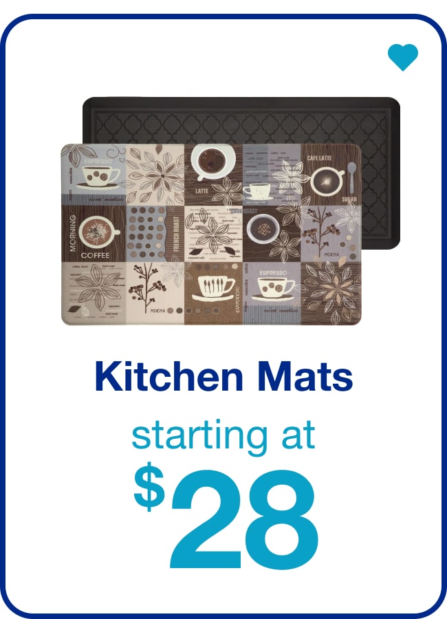 Kitchen Mats Starting at $28 â€” Shop Now!