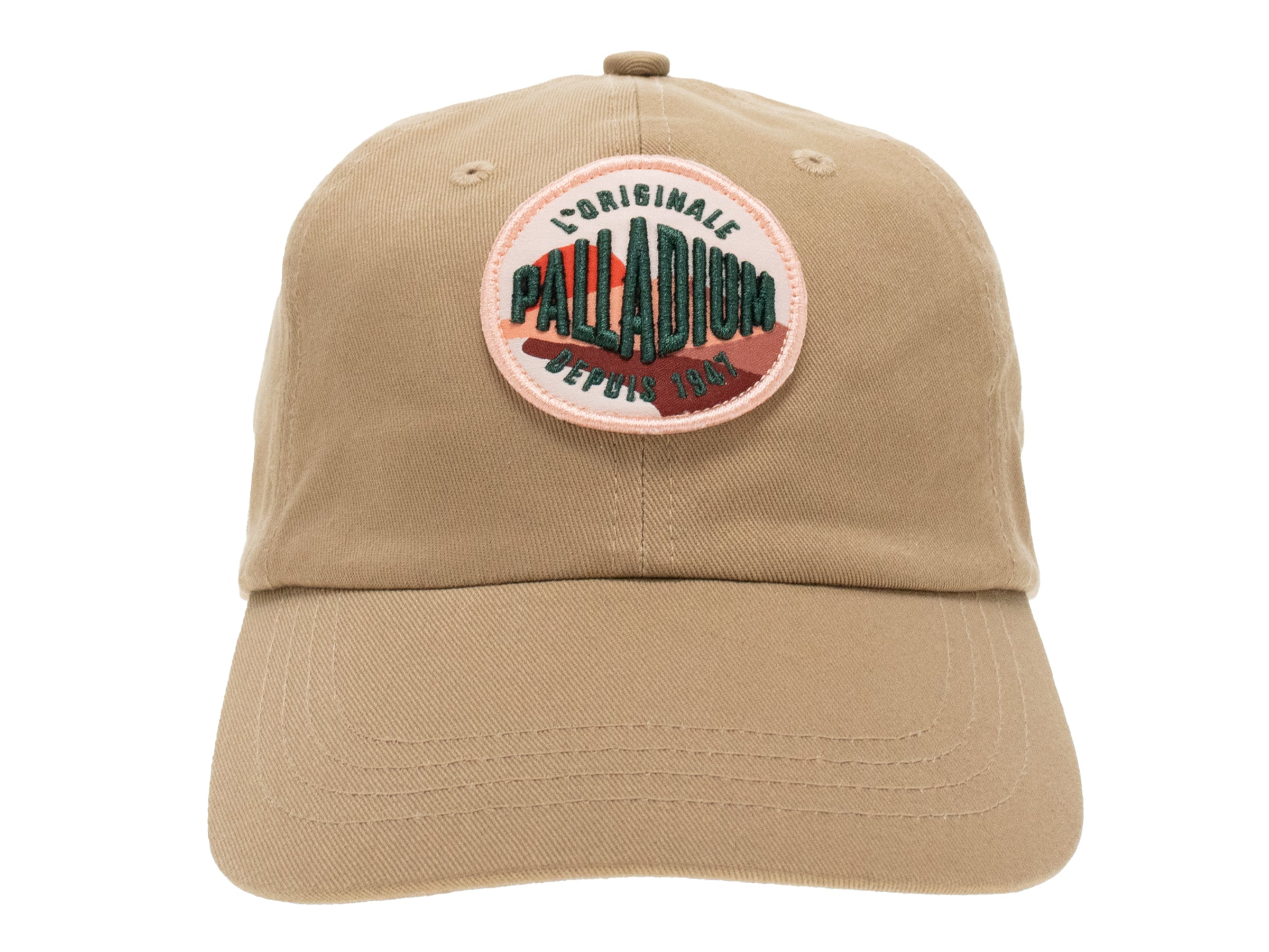 Image of UNISEX | OASIS PATCHES CAP | BEIGE