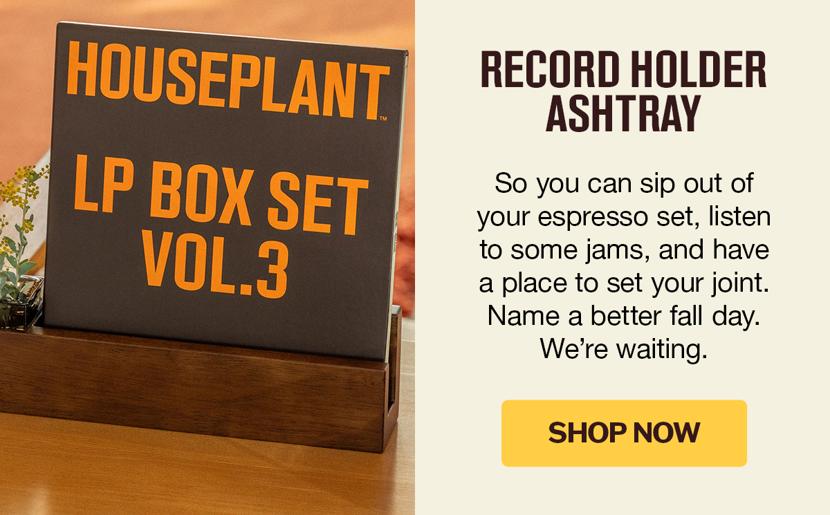 Record Holder Ashtray | Shop Now