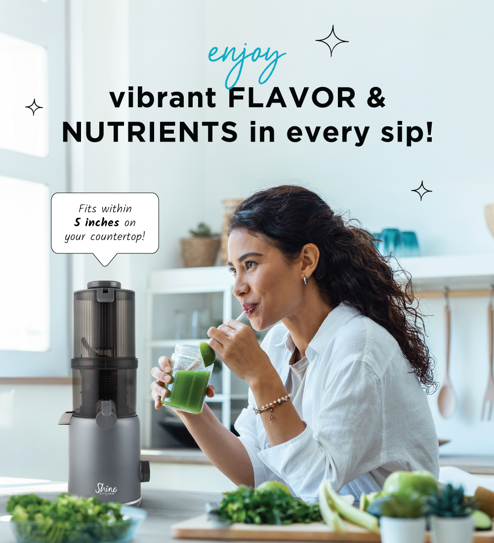 Enjoy vibrant flavor & nutrients in every sip!