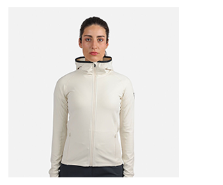 THIN MIDLAYER FULL ZIP WMN