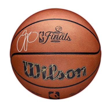 Jayson Tatum  Autographed Wilson 2024 NBA Finals Official Game Basketball