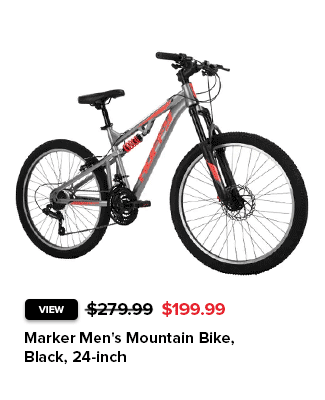 Marker Men's Mountain Bike - Black