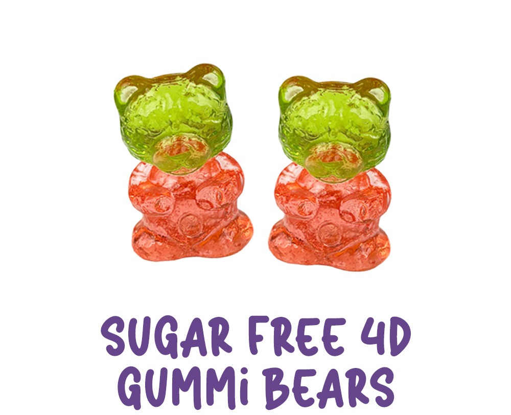 Sugar Free 4D Gummy Bears