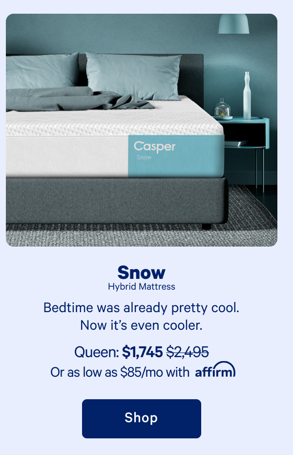 Snow Hybrid Mattress >> Shop now >>