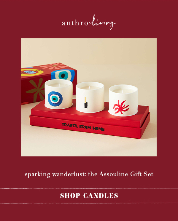 Anthroliving. Assouline candles. Shop candles.