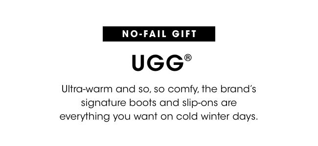 NO-FAIL GIFT UGG