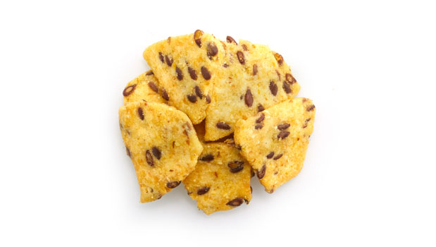 Image of MINI CORN AND FLAX SEED CHIPS