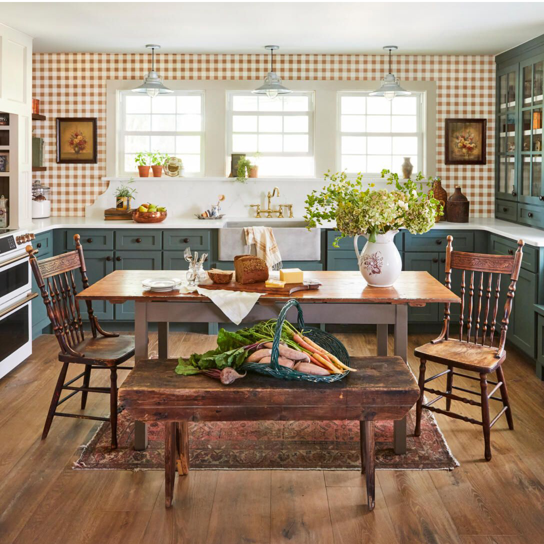 30 Beautiful Ways to Decorate Your Kitchen with Wallpaper