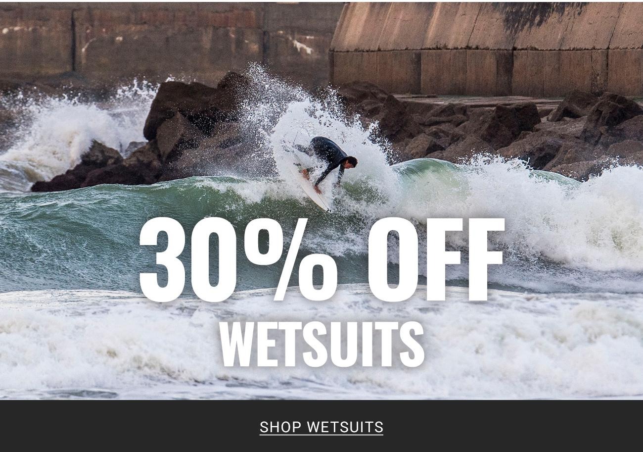 30% OFF Wetsuits | Shop Wetsuits 