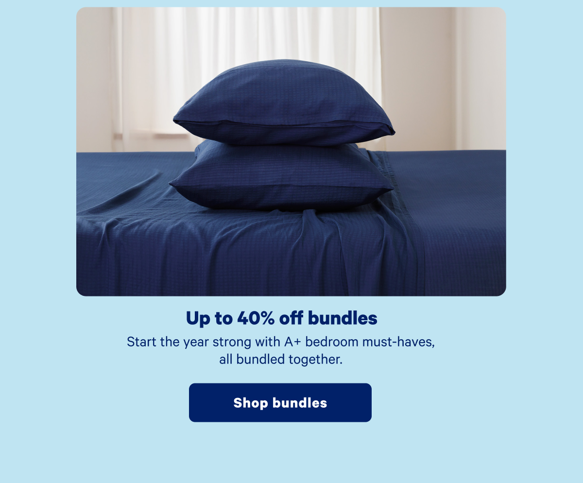 Up to 40% off bundles >>