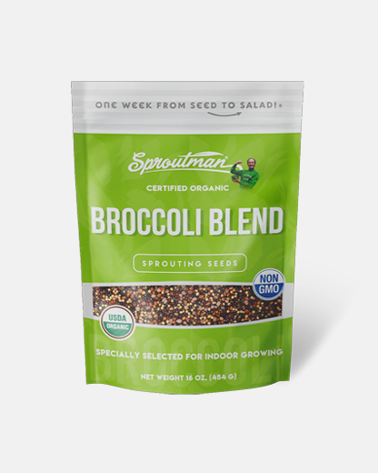 Sproutman® Organic Broccoli Blend Sprouting Seeds (16 oz)