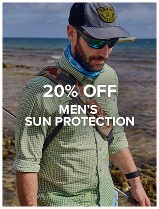 20% Off Men's Sun Protection