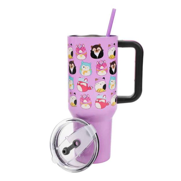 Squishmallow 40 Ounce Stainless Steel Tumbler