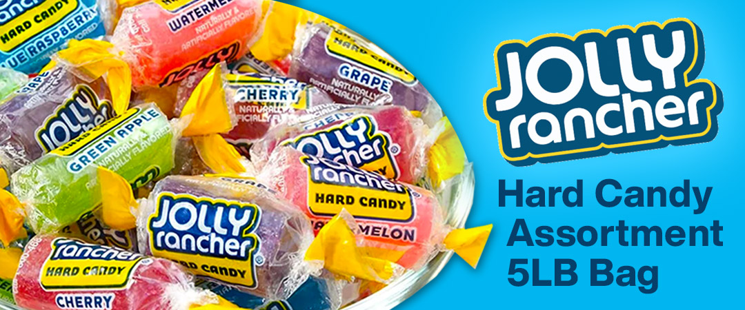 126887-Jolly Rancher Hard Candy Assortment: 5LB Bag