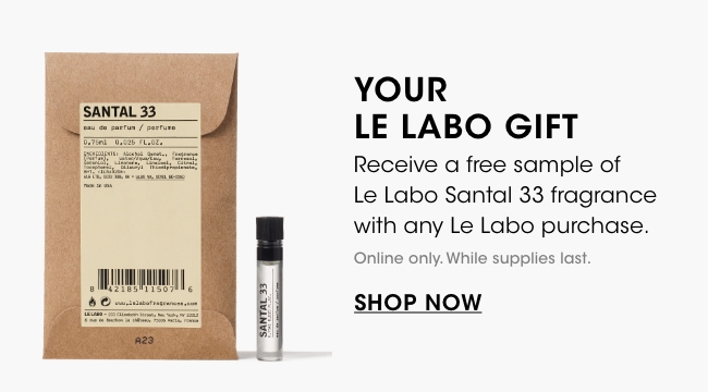 Your Le Labo Gift