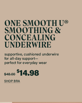 One Smooth U Smoothing & Concealing Underwire Bra