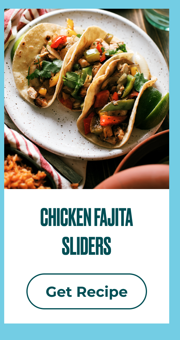 Get Chicken Fajita Sliders Recipe