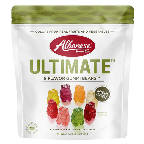 161227 - Albanese World's Best Ultimate 8 Flavor Gummi Bears: 25-Ounce Bag