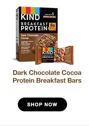 Dark Chocolate Cocoa Protein Breakfast Bars