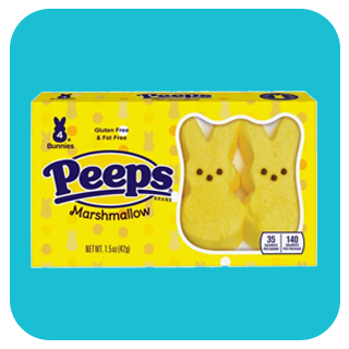 Yellow Peeps bunny marshmallows